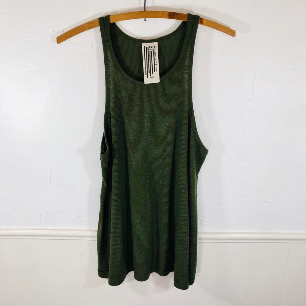 Free People Halter Tank Top Looss Flowy Medium